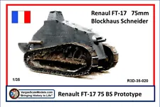 1/35 Renault FT-17 75mm BS Tamiya, Meng, Resicast, Takom, CSM, Roden Commander