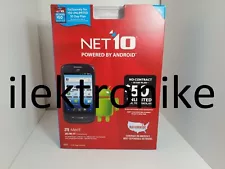 Brand NEW ZTE Merit Z990G Black Net10 Prepaid Smartphone