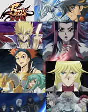 Yugioh 5Ds Character Decks including Yusei Akiza Crow Jack Leo Dark Signers ZOne