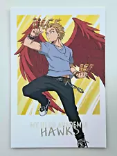 My Hero academia Limited Japanese HAWKS Post Card JUMP Not For Sale F/S