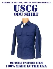 Extra Small Coast Guard USGI US Military USCG ODU BDU Coat Jacket Uniform Shirt