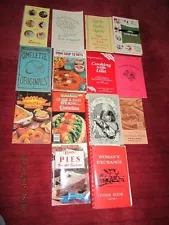 Nice Lot of Vintage & Collectible Cookbooks - Assorted Titles