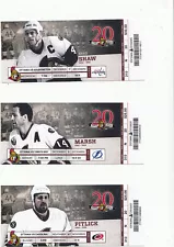 OTTAWA SENATORS VS WASHINGTON CAPITALS FULL TICKET STUB 12/7/11 OVECHKIN GOAL