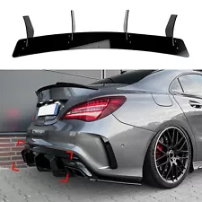 For Benz W117 CLA220 CLA250 Sport CLA45 AMG 2016-2019 Car Rear Diffuser Lip (For: 2016 Mercedes-Benz CLA45 AMG)