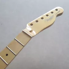 22 frets Maple electric guitar neck tele Style dot inlay Gloss 25.5inch parts