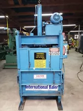 International Baler 36 inch baler LOW profile ceiling height 96 inches Compactor