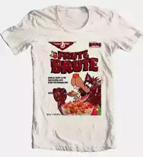 Fruit Brute Box T-Shirt Monster Cereal Retro 80'S Adult Regular Fit