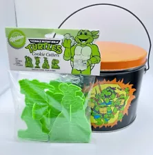 Mirage Studios 1990 Teenage Mutant Ninja Turtles 5 Inch Tin And Cookie Cutters