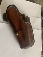 Vintage Rogers Cross Draw Holster For 6 Inch 1911