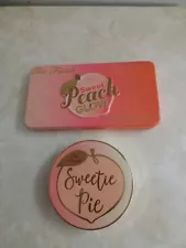 Too Faced Sweetie Pie Radiant Matte Bronzer and Sweet Peach Glow Palette