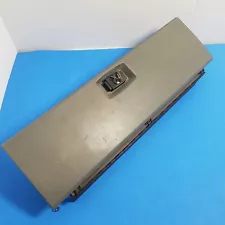 80-86 Ford F-series Truck / Bronco GLOVEBOX DOOR W/ KEY oem GREY dash glove box (For: More than one vehicle)