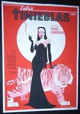 Sale / DARK HABITS Cuban Screen-print Poster for ALMODOVAR Nuns Movie CUBA SPAIN