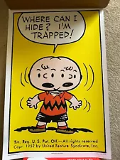 Charles Schulz Peanuts Trapped Art Print Mondo Charlie Brown Lazarus xx/125 RARE