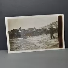 Vintage Photo William Miller Ltd Portsmouth Hygienic Bakery Horse & Carts 1900s