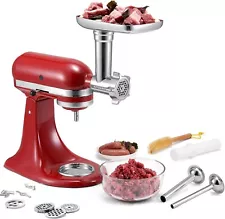 Metal Food Meat Grinder Attachment for Kitchenaid Stand Mixers / Kitoart