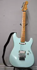 Fender Stratocaster Electric Guitar-Surf Green 1999-2002 “Crafted in Japan”