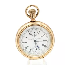 Timing & Repeating Watch Co. Chronograph Minute Repeater Pocket Watch #WB1022-7