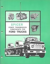 Brochure - Spicer - Power Transmission Components for Ford Trucks c1965 (T4404)