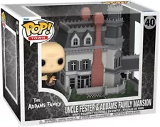 Funko Pop Home Deluxe Addams Family Uncle Fester & Addams Family Mansion Figure