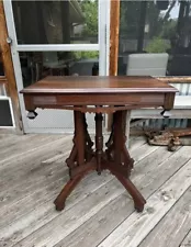 Parlor Table ￼( Civil War Era Looking ) ( Square Nails Were Used To Build It )