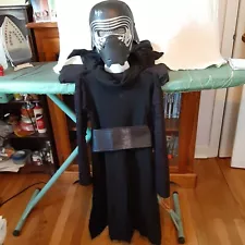 Boys Ben Solo Cosplay Kylo Ren Costume for Kids Jedi Robe with Mask Halloween