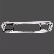 For 2017-2022 Jeep Grand Cherokee Front Bumper Lower Fascia Grille Frame Chrome