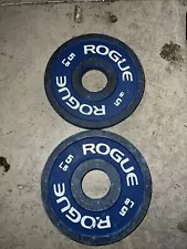 Rogue Fitness Change Plates - 5lb Pairs - Set - Blue - 10 Pounds Total