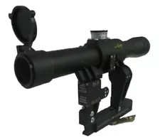 POSP 4x24V Optical Rifle Scope 400m Range Finder Side Mount Illuminated