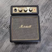 MARSHALL MS 2 C, MARSHALL MINI AMP, SMALL AMPLIFIER PLUS GUITAR LEAD. MINI STACK