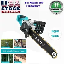 For MAKITA XCU03Z 18VX2 36V Lithium Cordless 16" Chain Saw Tool Only Chainsaw