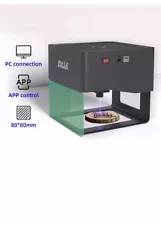 DAJA DJ6 Black Laser Engraving Carving Machine With Manual