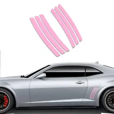 For Chevy Camaro 2010-2015 6pc Side Vent Stripe Panel Insert Stickers Decals