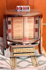 Vintage Seeburg Wall-o-matic 200 Type V-3WA 25 Volt Juke Box