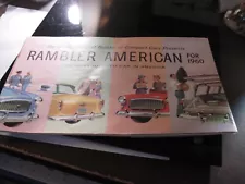 1960 Rambler American sales Brochure