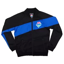 PINK + DOLPHIN Japanese Plus Blue Black Track Jacket Men's Size Medium