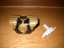 1993 White Ranger Chest Armor & Weapon for 8" Mighty Morphin Power Rangers Fig