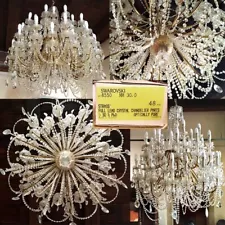 Swarovski Crystal Chandelier / Luster