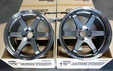 Rays TE37SL PG Wheel Rim 19" 19x9.5 19x10.5 +22 5x114 for 350z 370z G35 G37 Q60