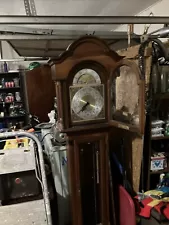 colonial grandfather clock Serial # 7815651