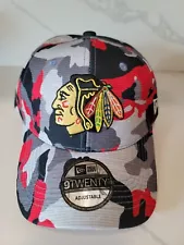 New ListingChicago Blackhawks Baseball Hat - Camo