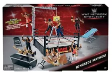 WWE Network Spotlight Ringside Mayhem Playset TRU Exclusive MITB TLC Stretcher