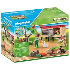 Playmobil Country Rabbit Hutch Building Set 71252 NEW