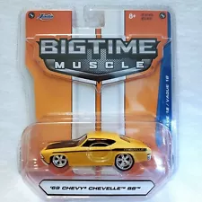 M2 Machines 69 Chevy Chevelle SS Wave 18 Bigtime Muscle #003 Yellow For Sale