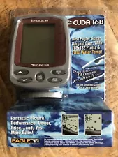 Eagle Cuda 168 Waterproof Fish Finder High Resolution Sonar Backlit Gray Sealed