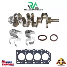 HYUNDAI KIA D4CB 2.5 DIESEL FORGED 4 WEB CRANKSHAFT WITH ENGINE REBUILD KIT H-1