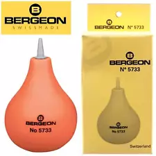 Bergeon 5733 Hurricane Dust Pump Rubber Blower Cleaning Tool, Swiss Made - NEW