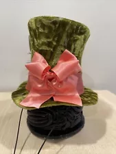 Disney Parks Mini Mad Hatter Hat with Elastic Band