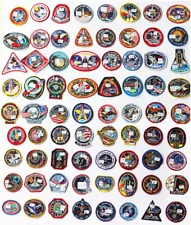 Lot of 70 NASA STS Shuttle Mission Astronaut Space Patches - Best Buy