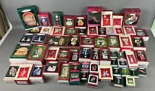 HUGE Lot of 60+ Hallmark Keepsake Christmas Ornaments with Boxes