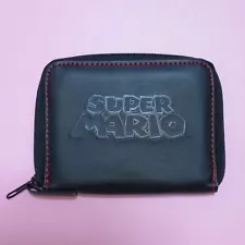 Club Nintendo Super Mario Coin Key Case Pouch Black Rare Not for sale